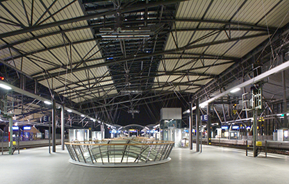 ICE-Bahnhof Erfurt Umbau