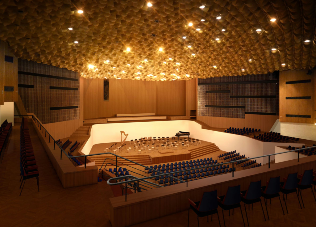 Wiedereröffnung Beethovenhalle in Bonn - Innenraumaufnahme